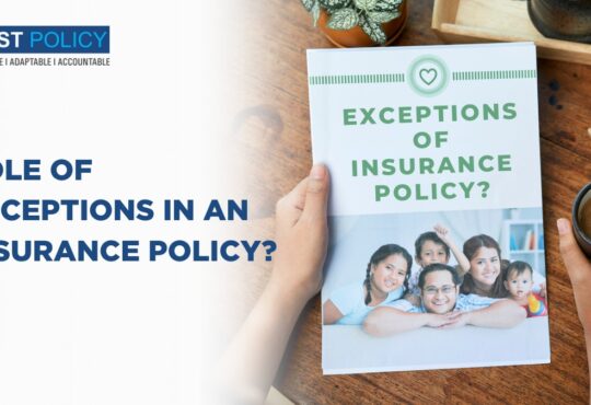 Role of exceptions in an insurance policy?