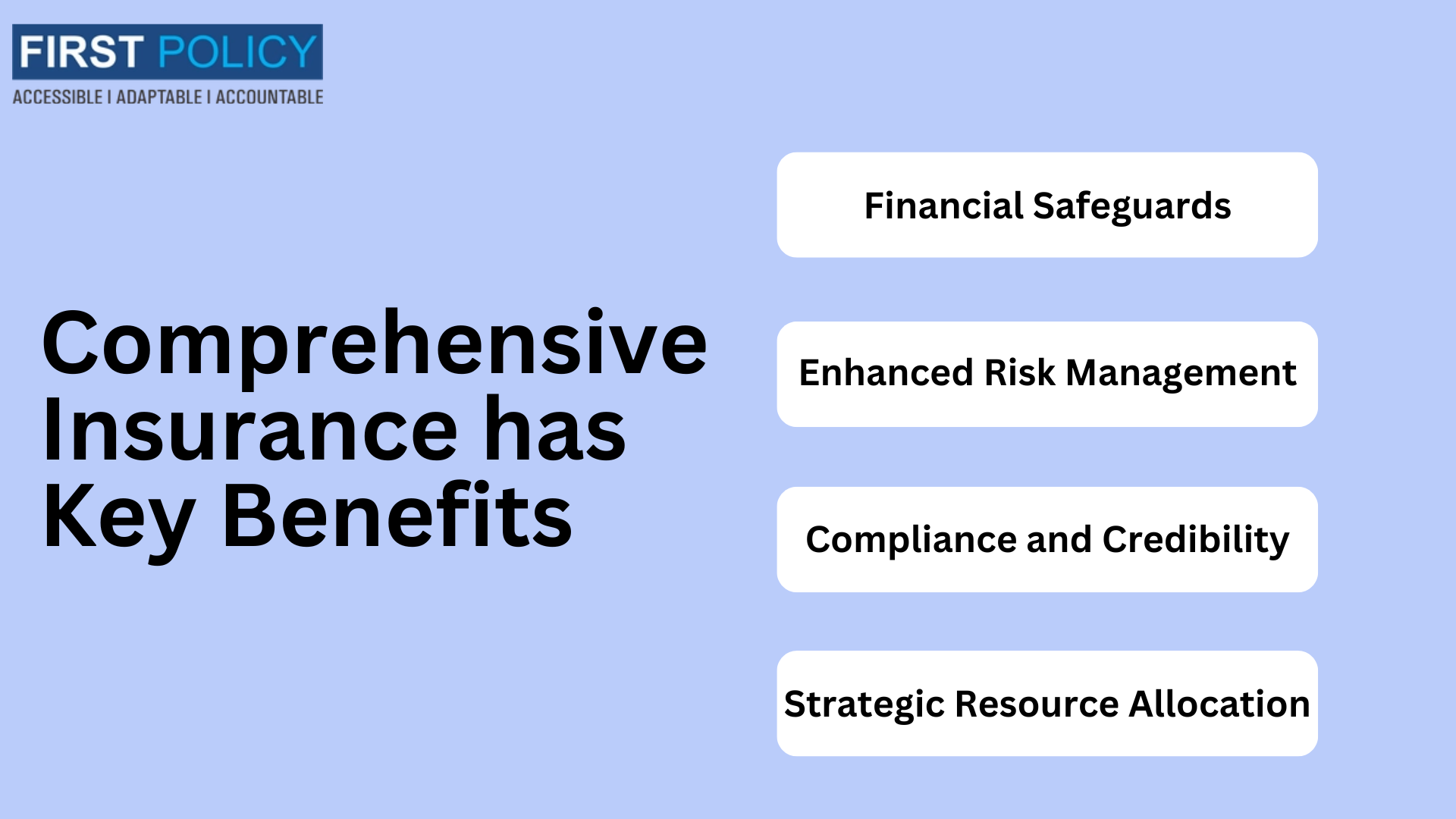 comprehensive insurance has key benefits