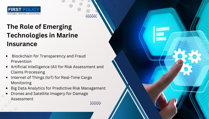 The Role of Emerging Technologies in Marine Insurance
